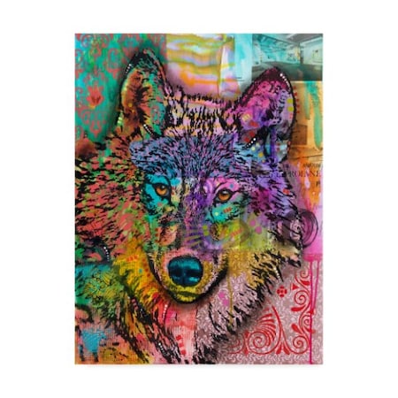 Dean Russo 'Wolf Lens Eye' Canvas Art,18x24